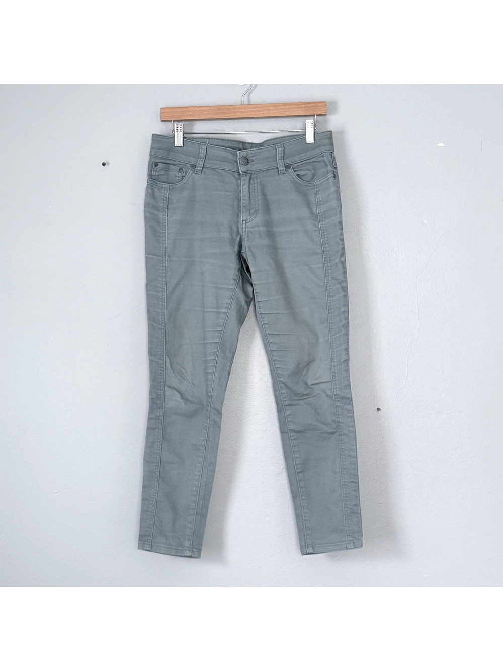 Prana Pants Size 8/29 Carlotta Cropped Blue Green Cropped Hiking Gorpcore
